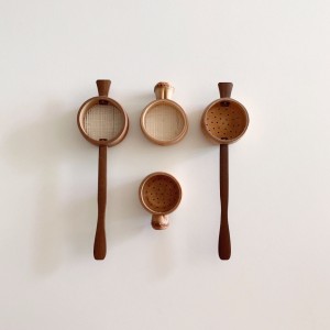 대나무 티스트레이너 수공예 차거름망