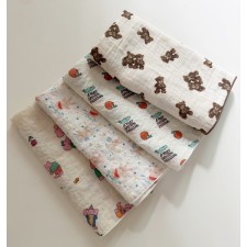 제작 데일리 손수건 목수건 키친크로스 면 레이온 스카프 선물용 답례품